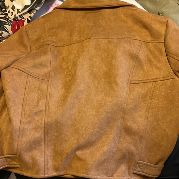 Suede like moto jacket - Picture 8 of 8